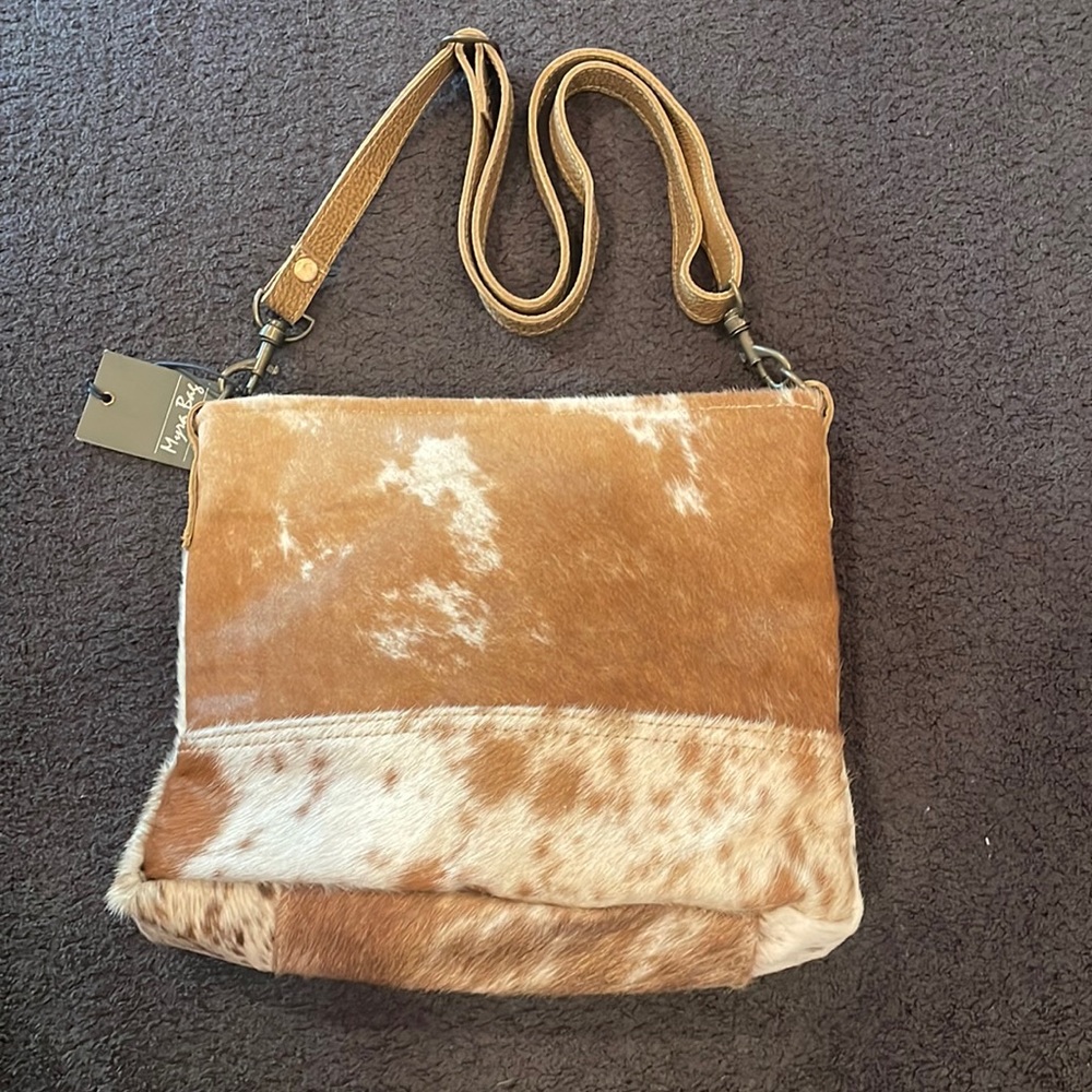 Myra bag quilt cowhide purse